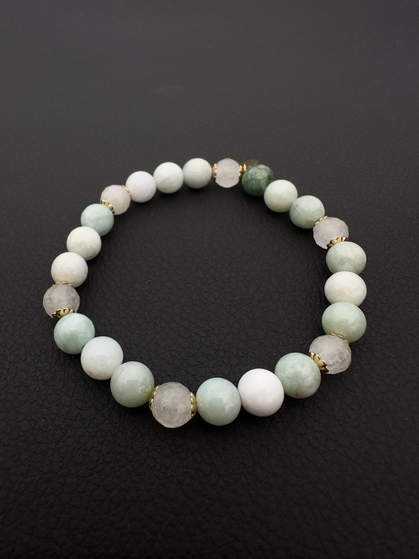 Prosper in Peace – Handmade Jade Bracelet for Calm, Healing & Abundance