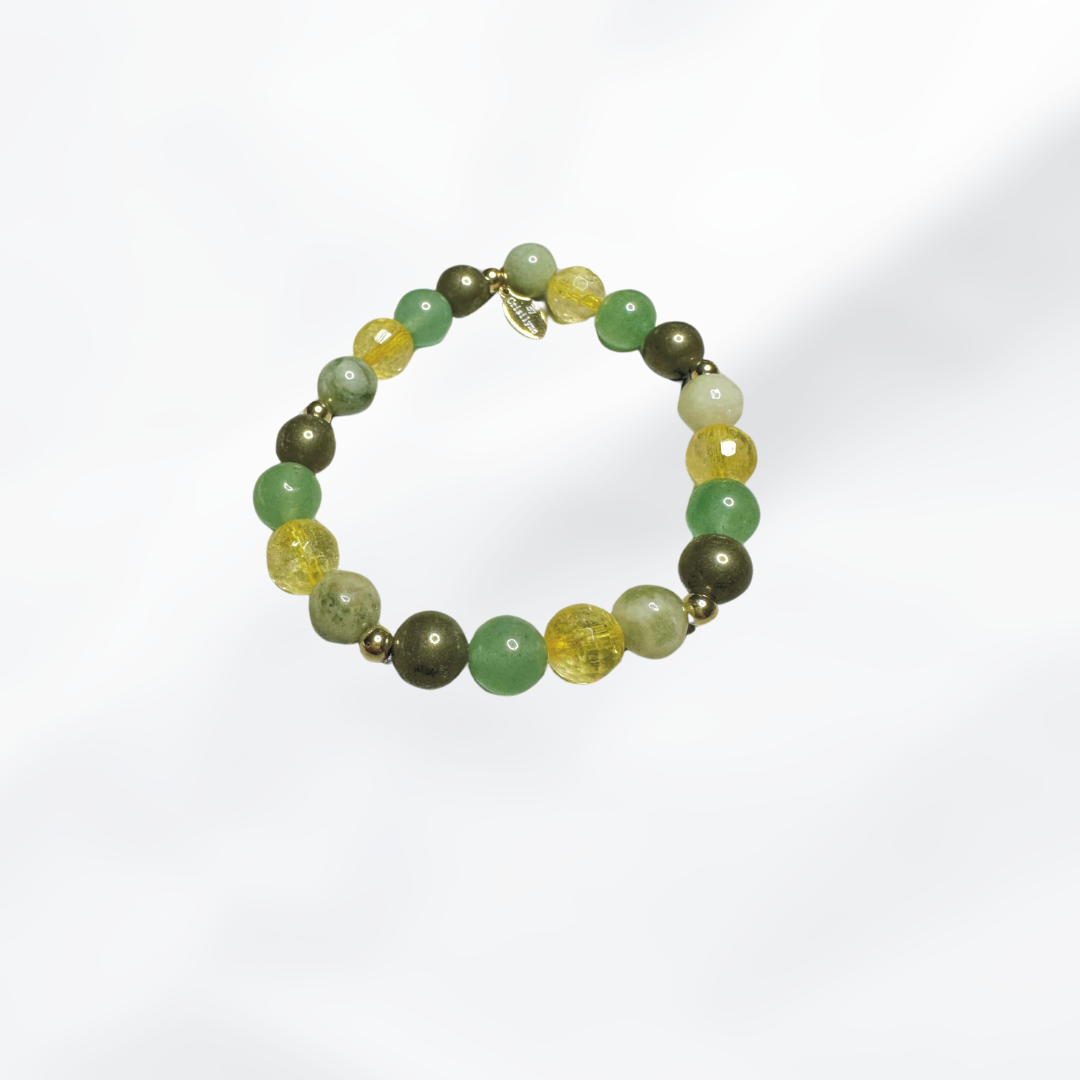 Dinara - Aventurine, Citrine, Jade, Pyrite