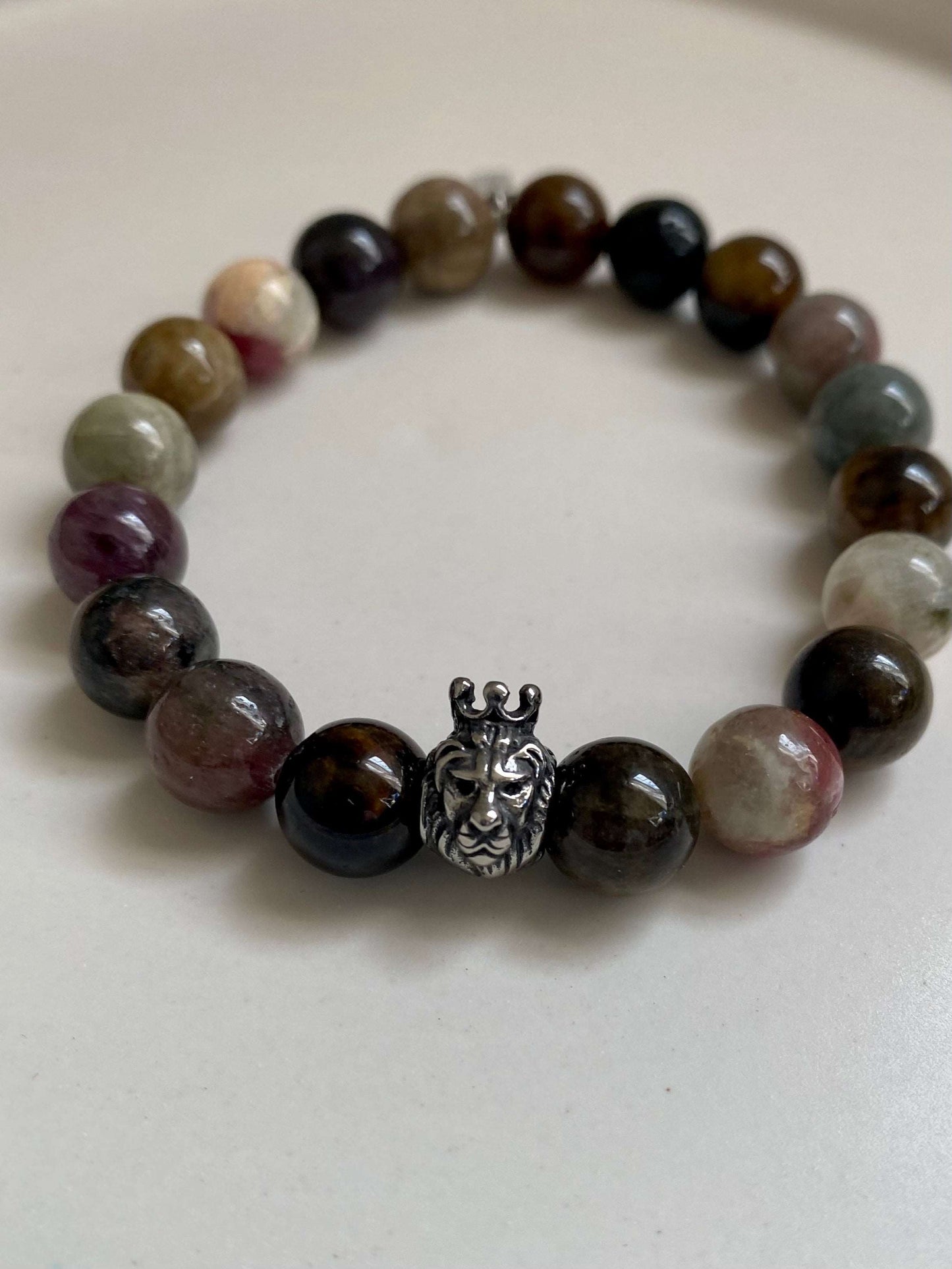 Tatum - Multicolor Tourmaline Beaded Bracelet