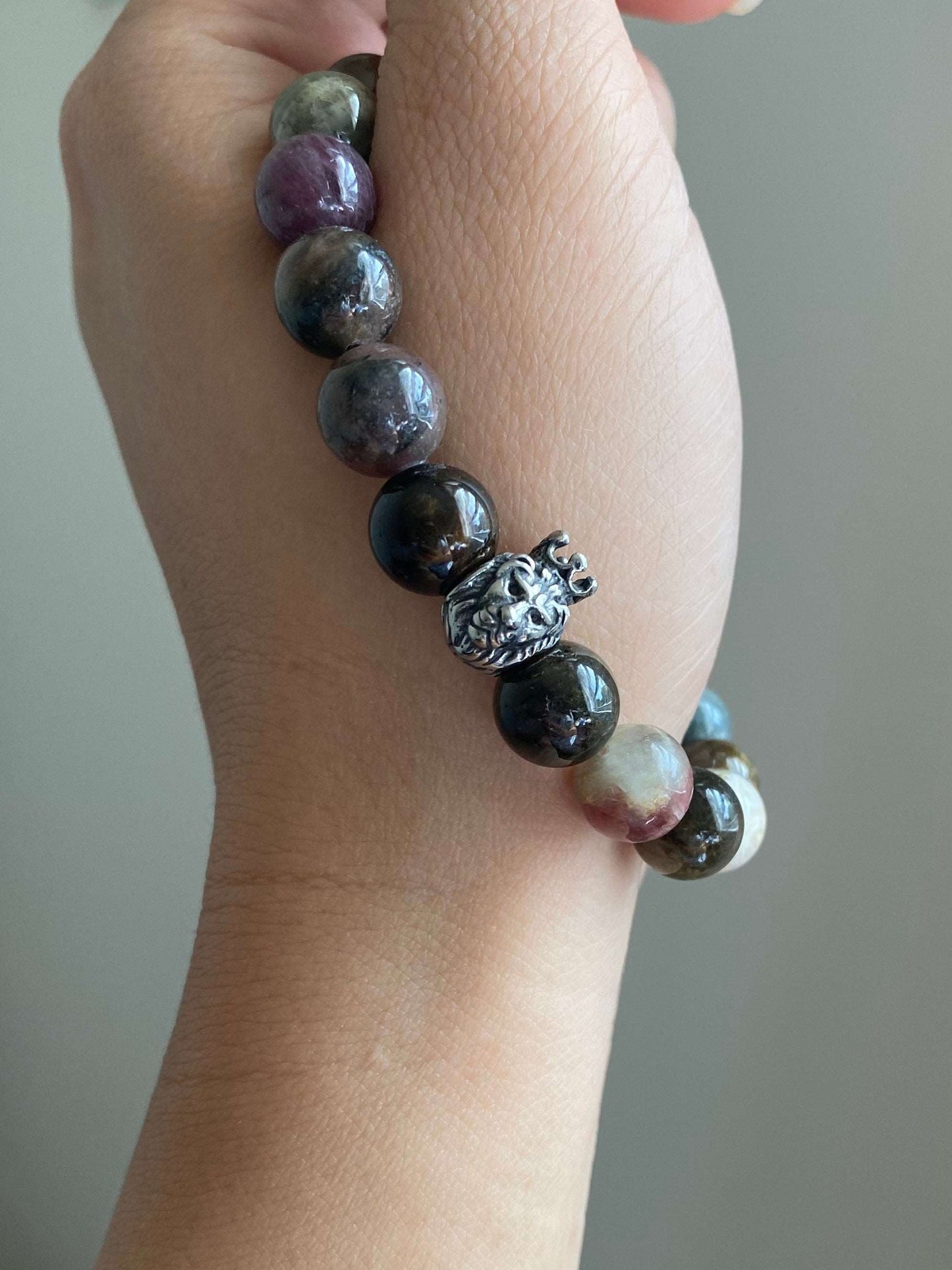 Tatum - Multicolor Tourmaline Beaded Bracelet