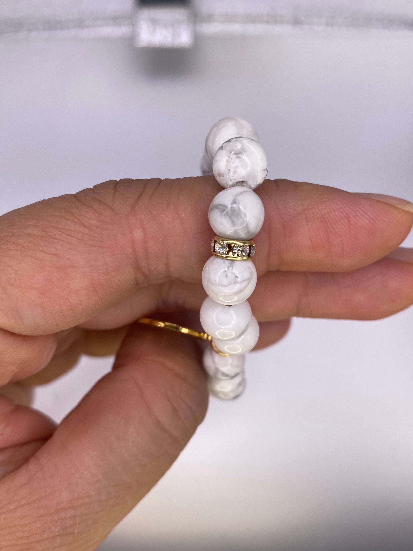 White Moon Bracelets