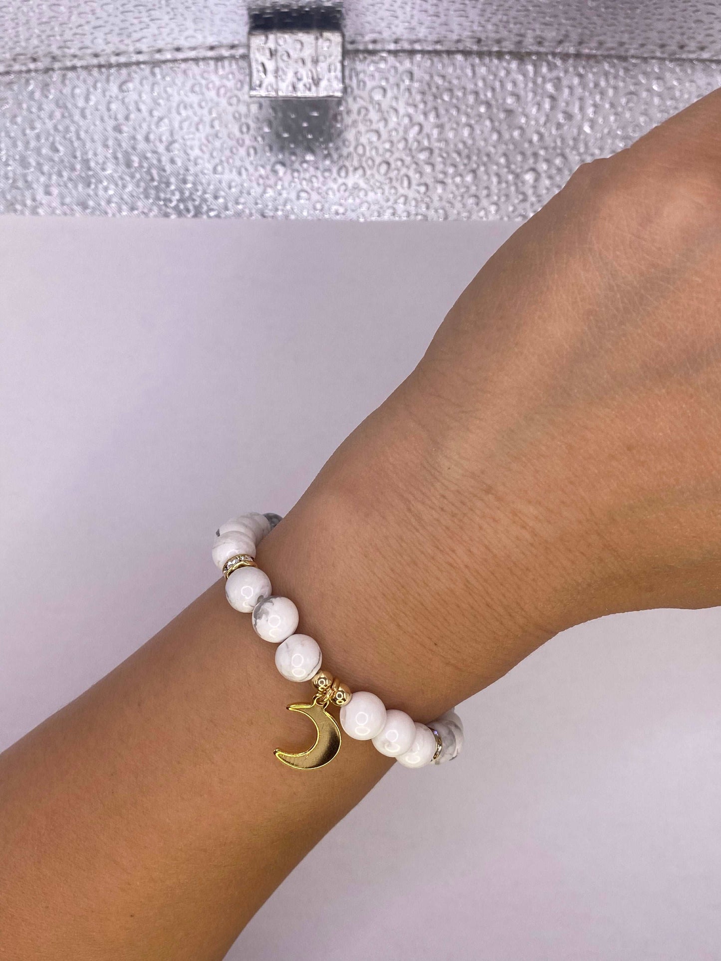 White Moon Bracelets