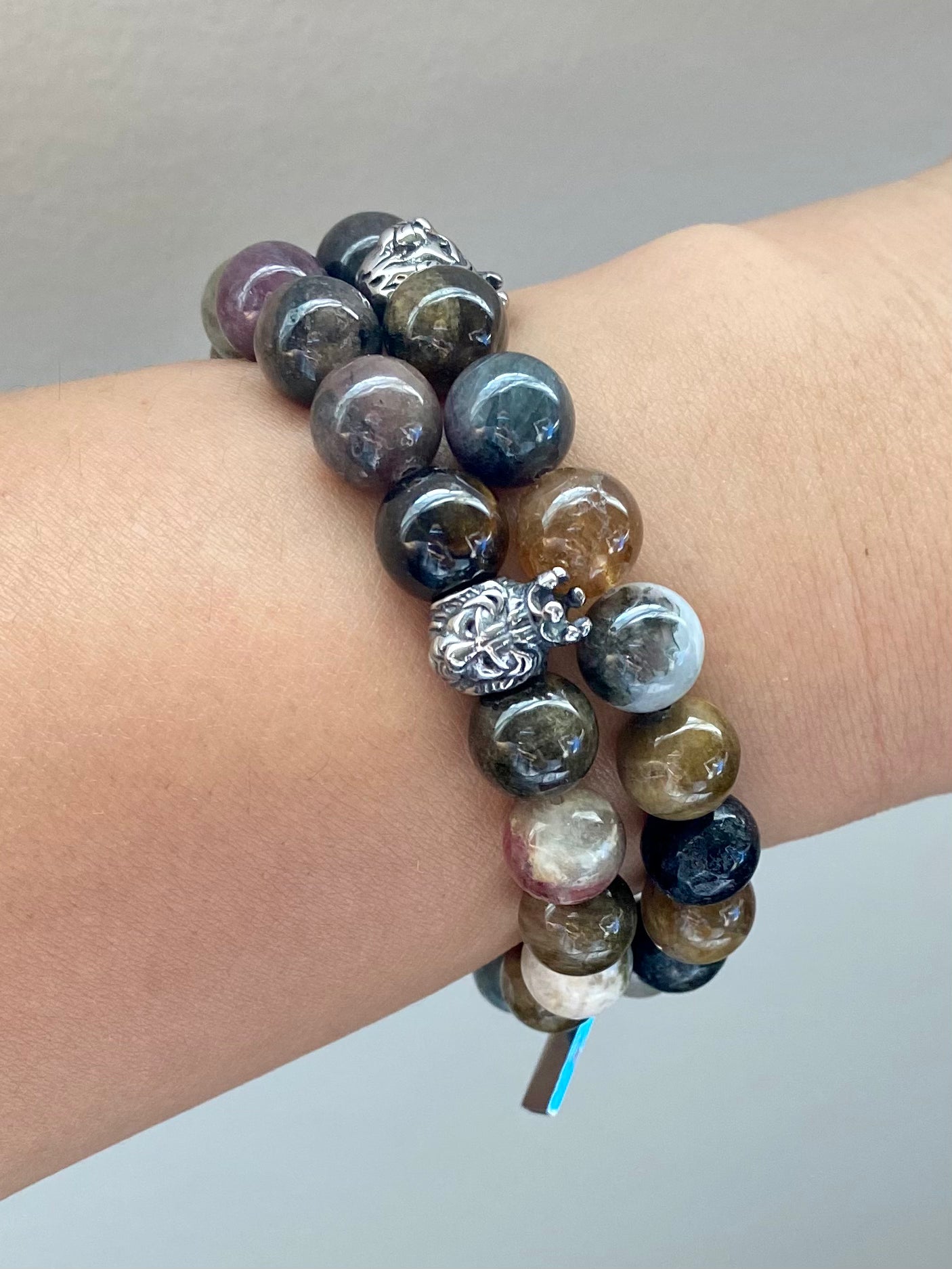 Tatum - Multicolor Tourmaline Beaded Bracelet