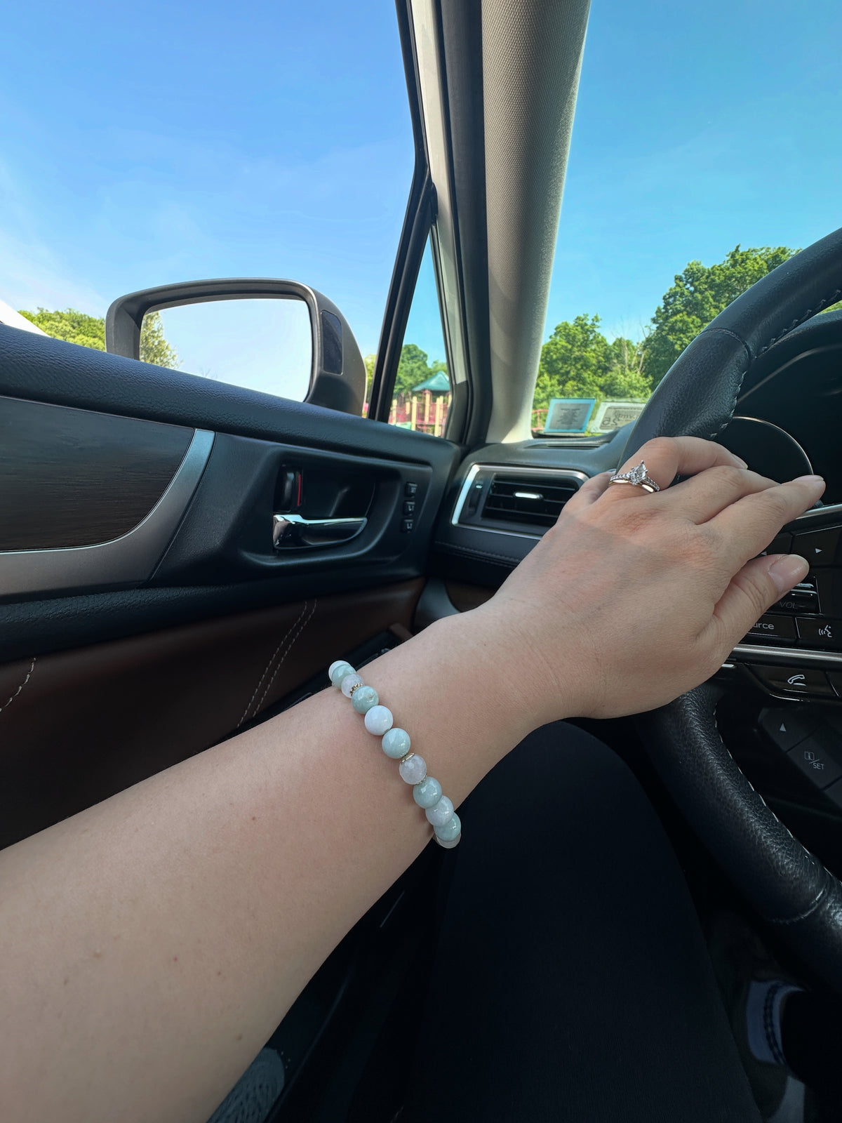 Prosper in Peace — Handmade Jade Bracelet
