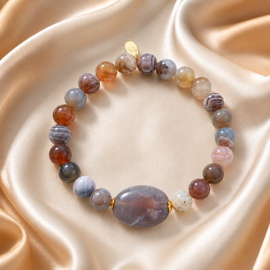 Ariana — Botswana Agate Bracelet