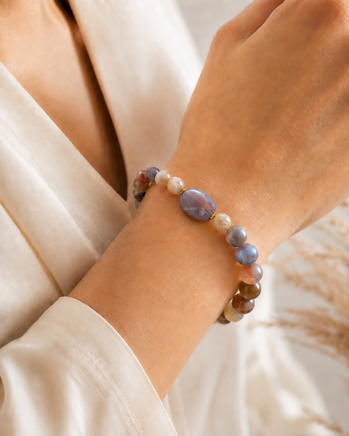 Ariana — Botswana Agate Bracelet
