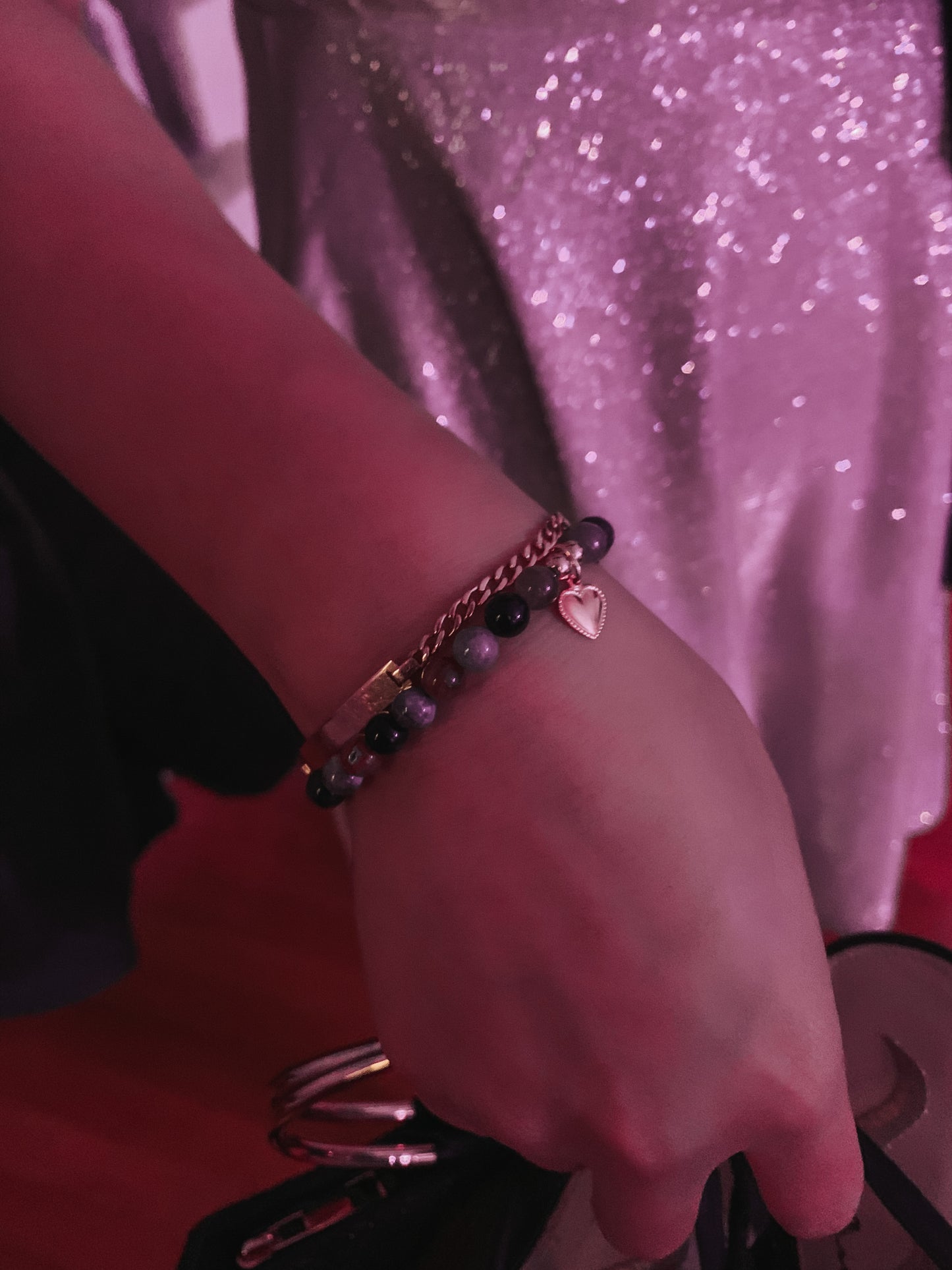 Taylor — Multicolor Tourmaline Beaded Bracelet