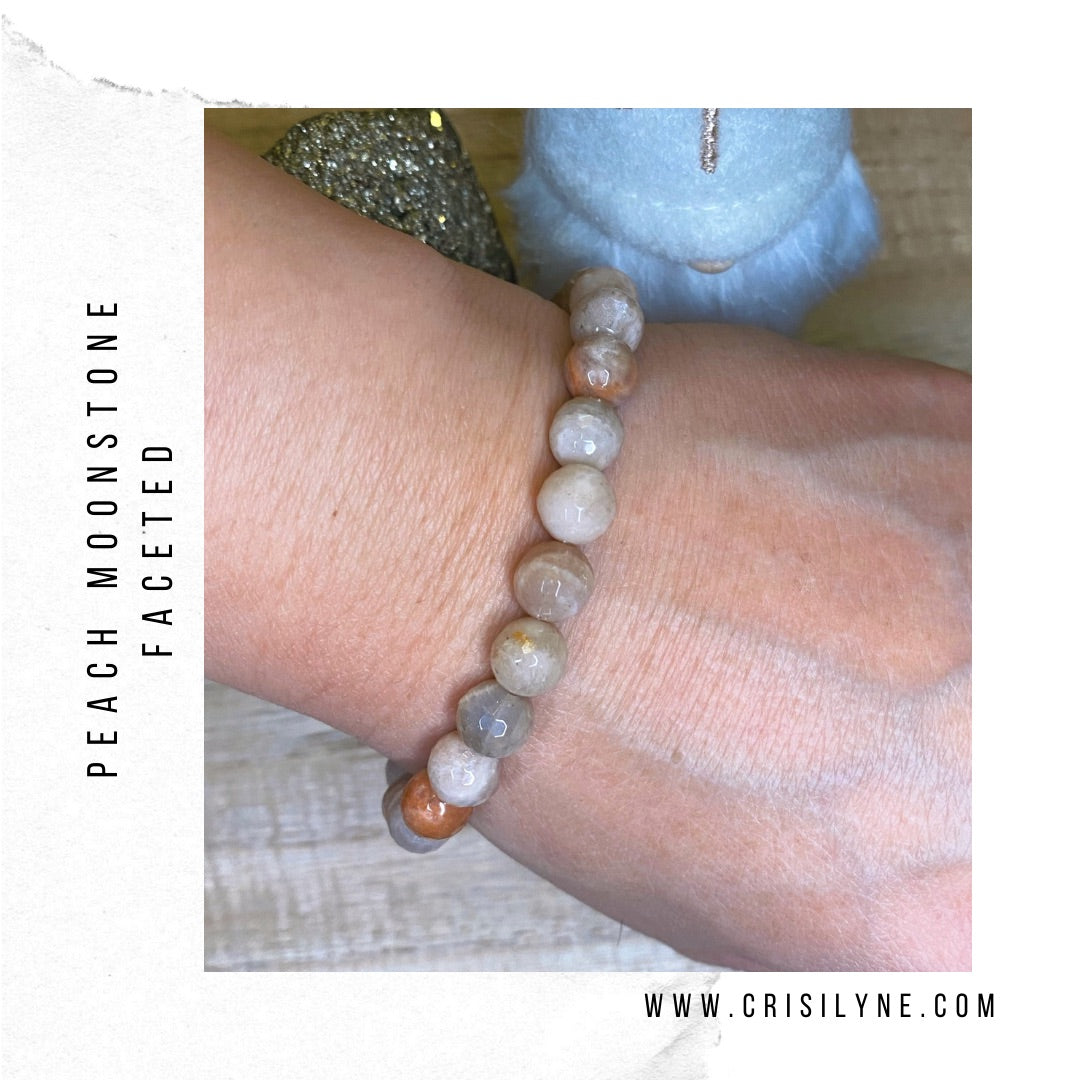 
                  
                    Peach Moonstone Bracelets
                  
                