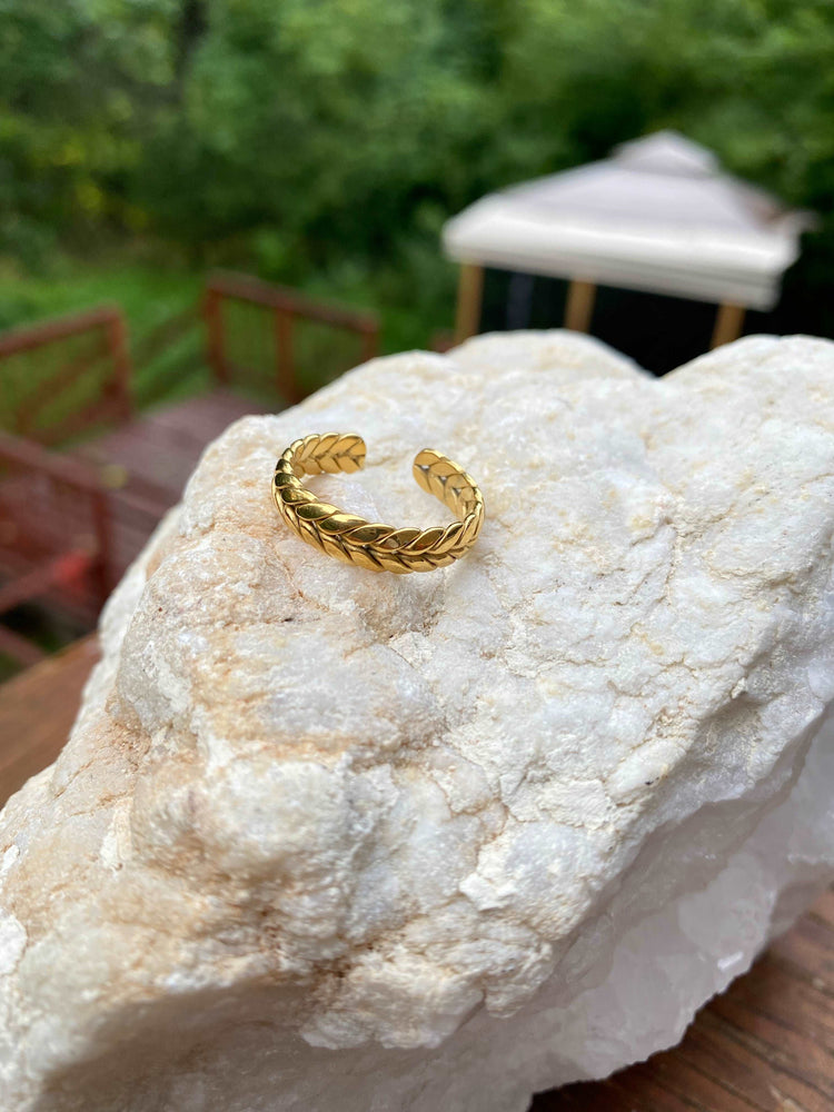 
                  
                    Tara Rings | Wheat Shaped Ring
                  
                