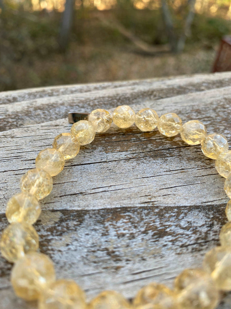 
                  
                    Celine - Citrine Beaded Bracelet
                  
                