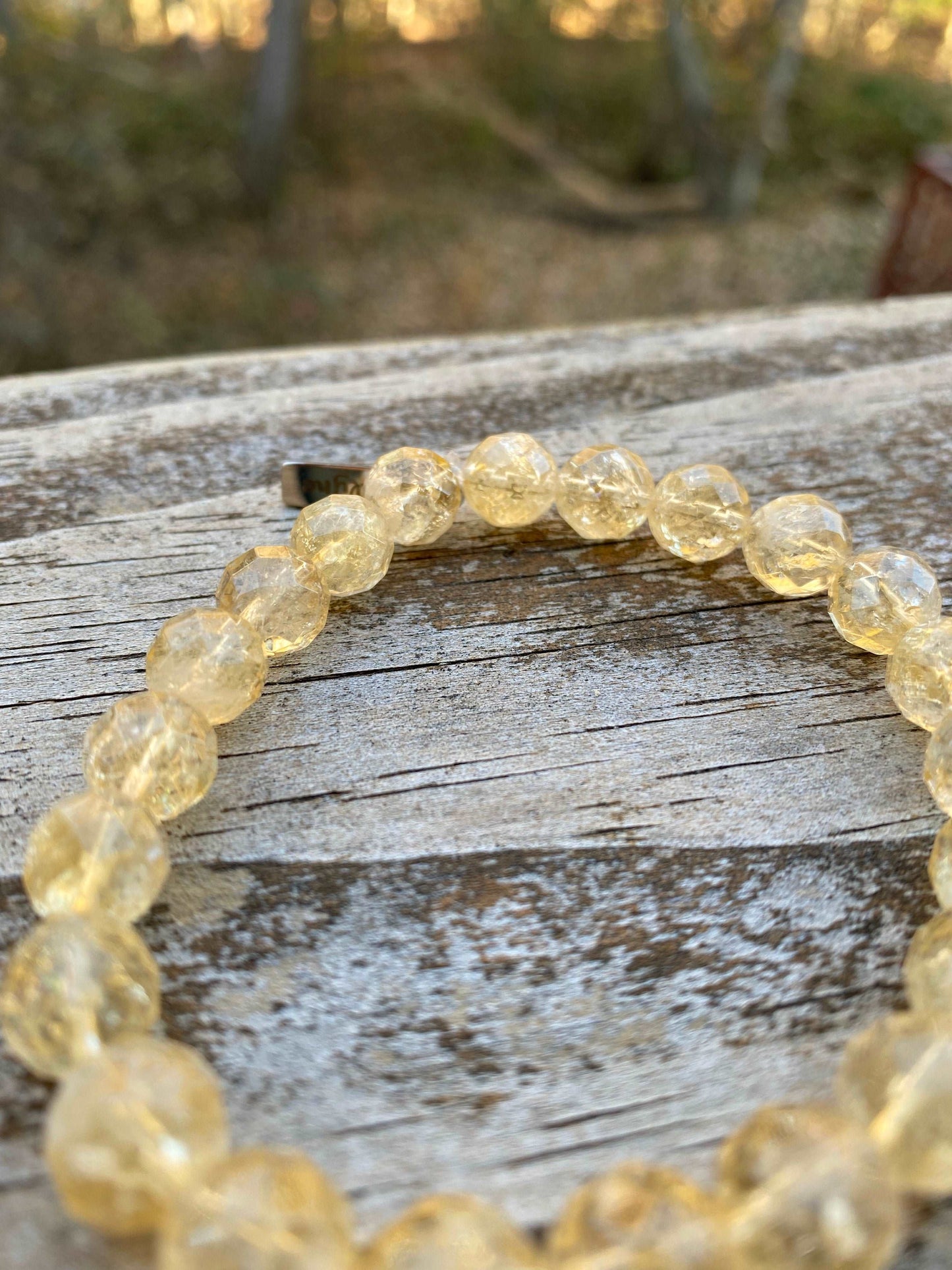 
                  
                    Celine - Citrine Beaded Bracelet
                  
                