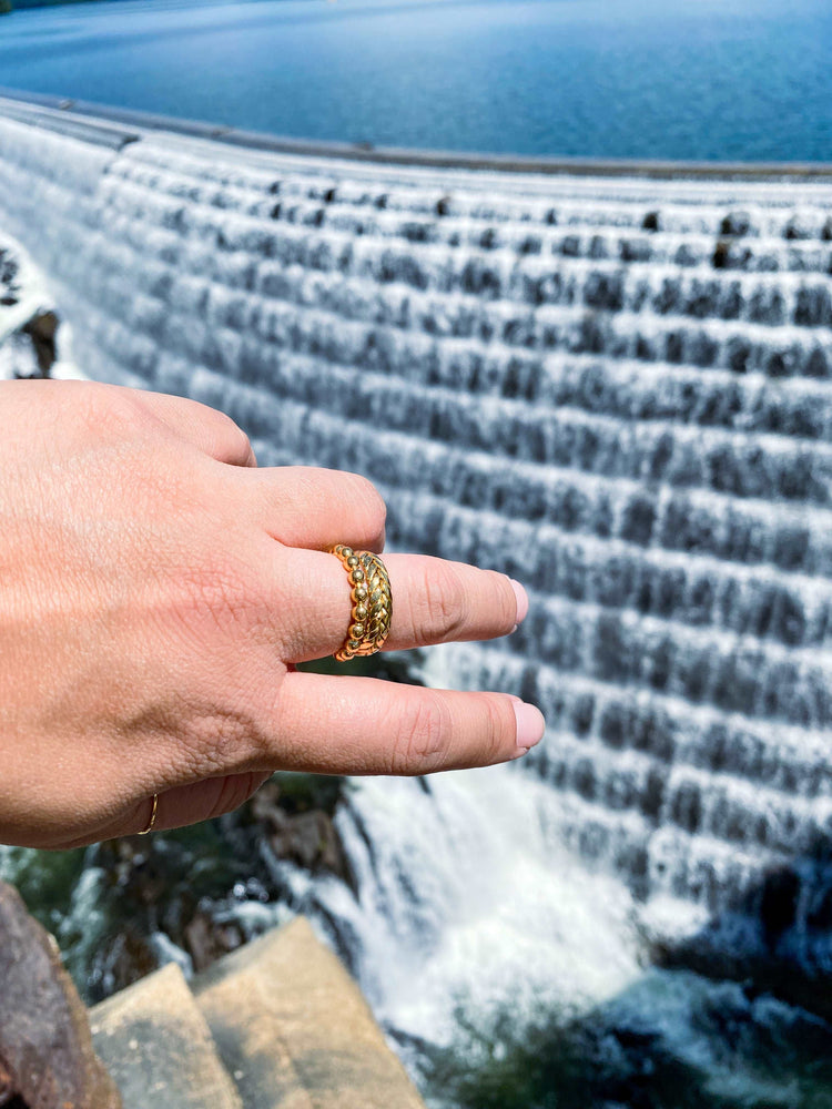 
                  
                    Tara Rings | Wheat Shaped Ring
                  
                