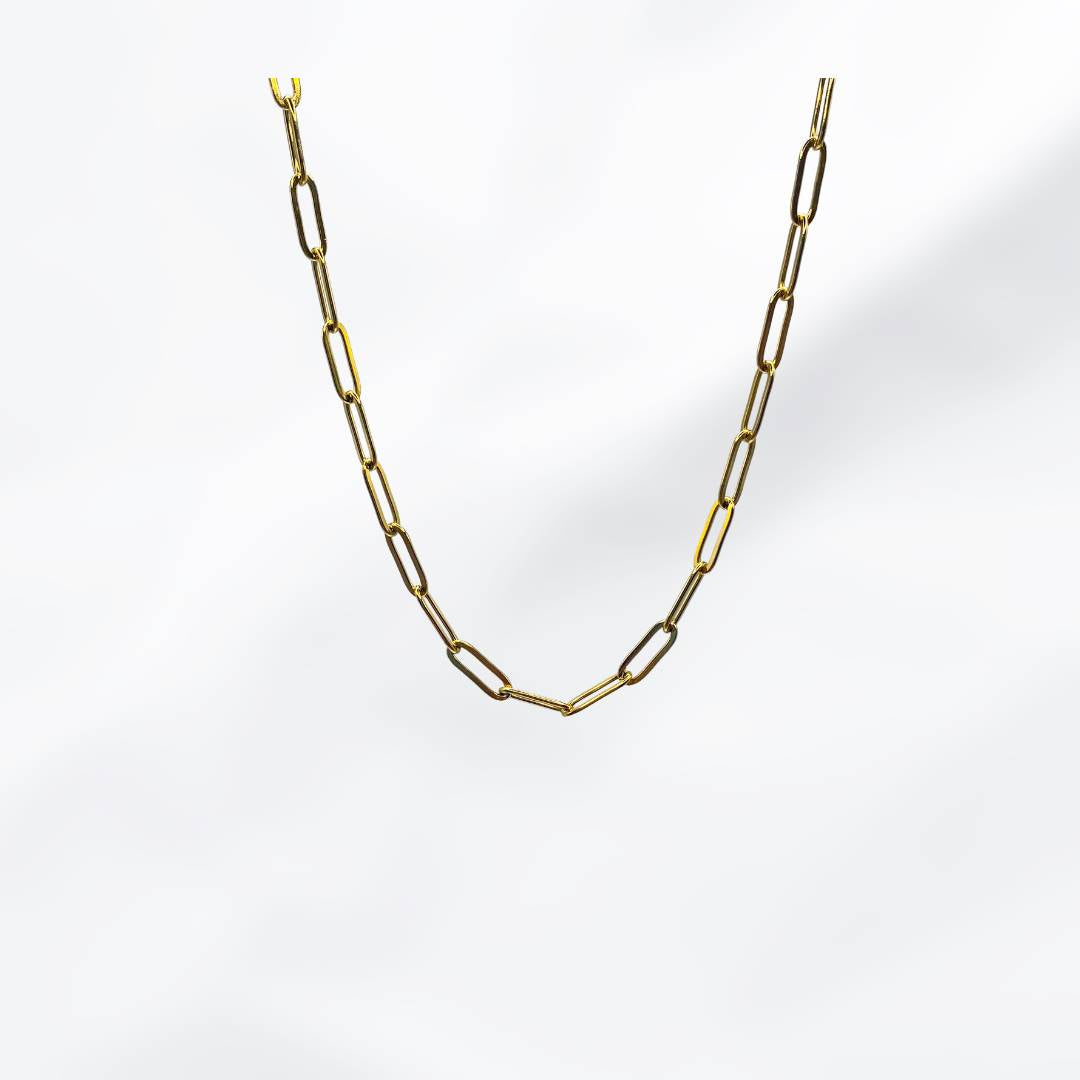 Hannah Paperclip Chain Necklace