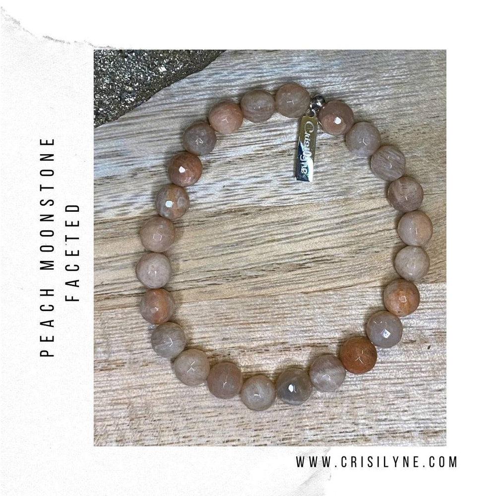 Peach Moonstone Bracelets