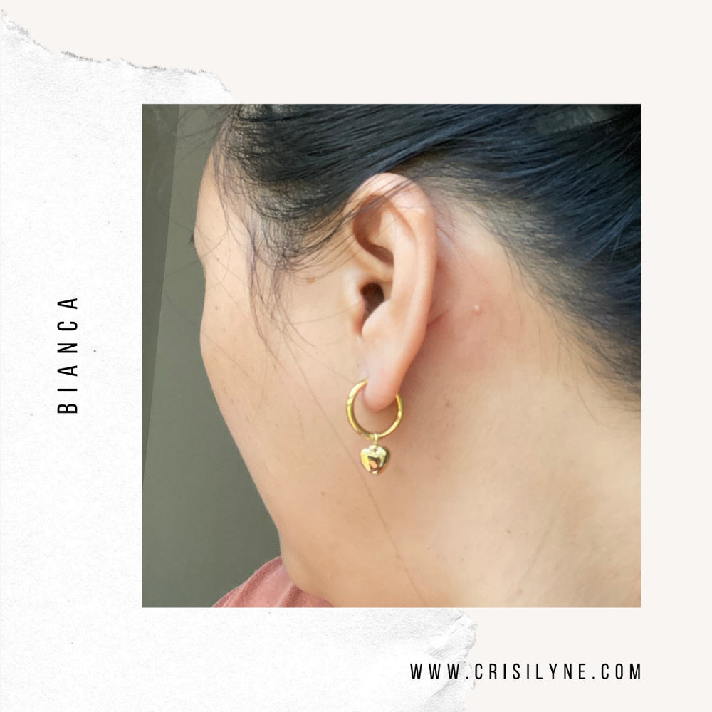 
                  
                    Bianca Charm Hoop Earrings
                  
                