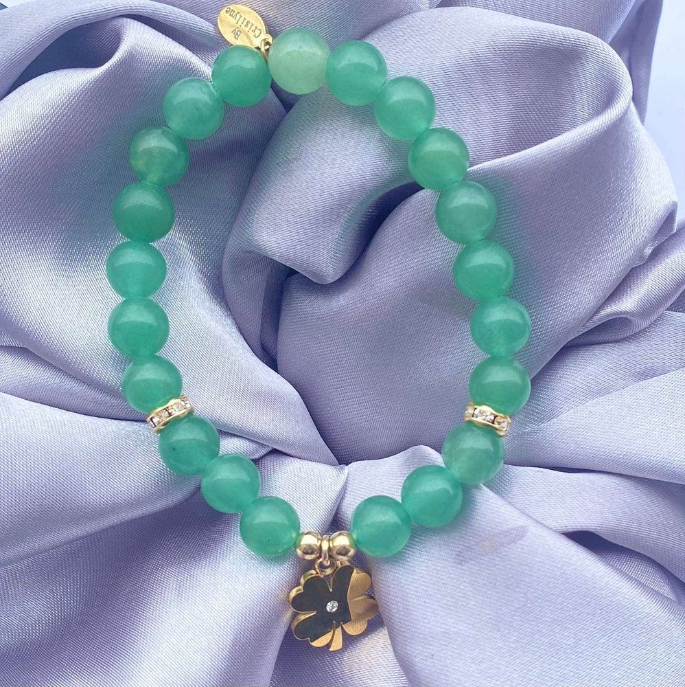 
                  
                    Allison - Aventurine with Shamrock
                  
                