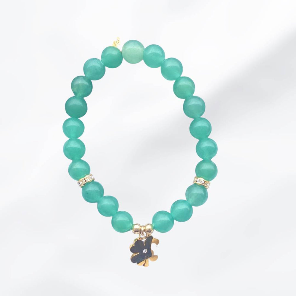 Allison - Aventurine with Shamrock