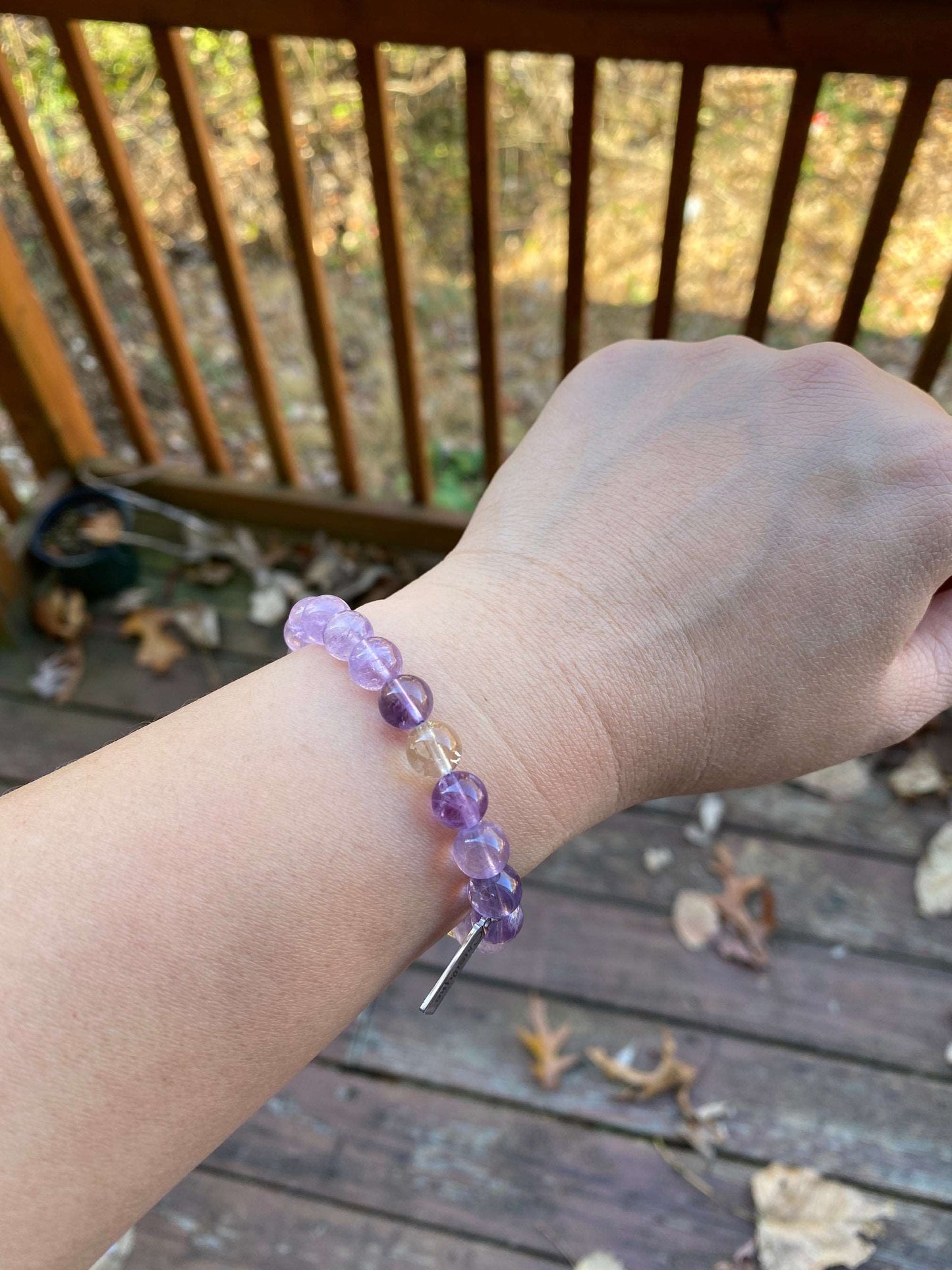 
                  
                    Aiden - Ametrine Beaded Bracelet
                  
                