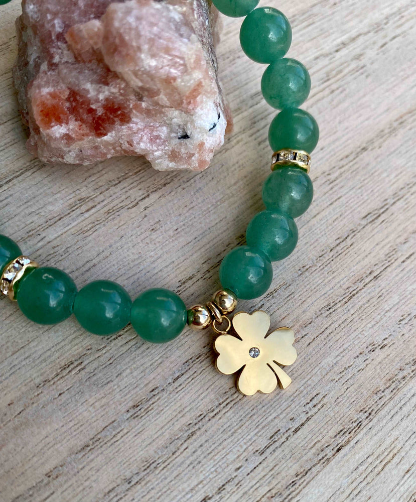 
                  
                    Allison - Aventurine with Shamrock
                  
                