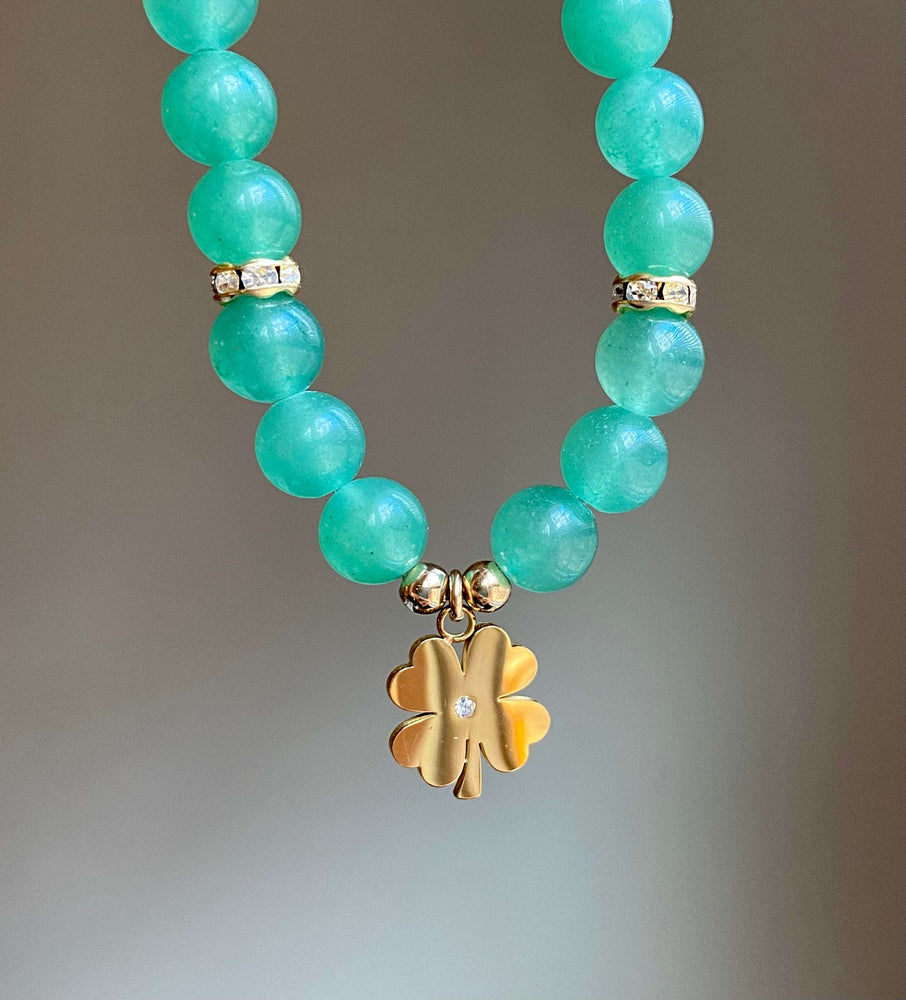 
                  
                    Allison - Aventurine with Shamrock
                  
                