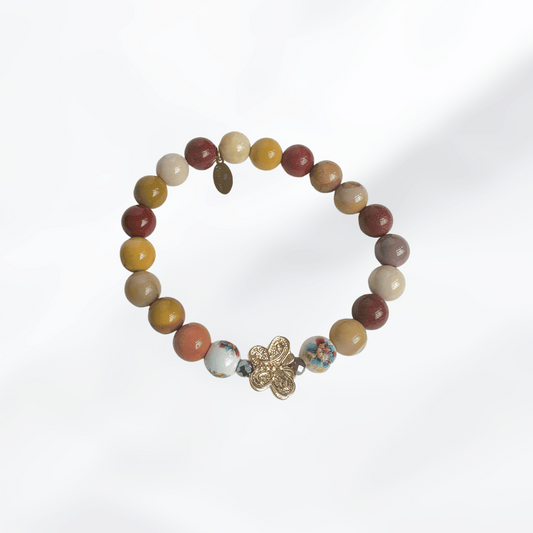 Maia - Butterfly Terahertz Beaded Bracelet