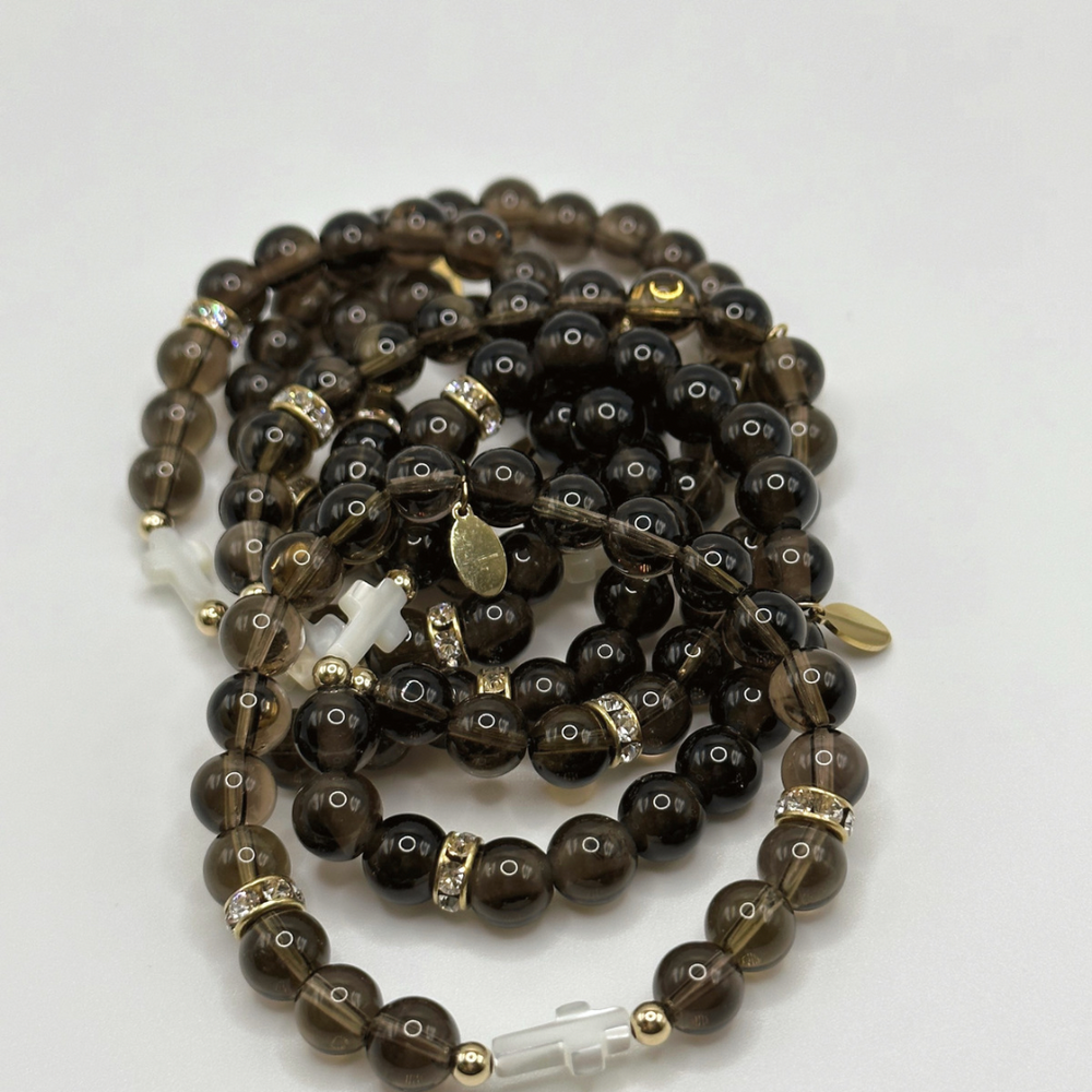 
                  
                    Elisha - Mother of Pearl Cross
                  
                