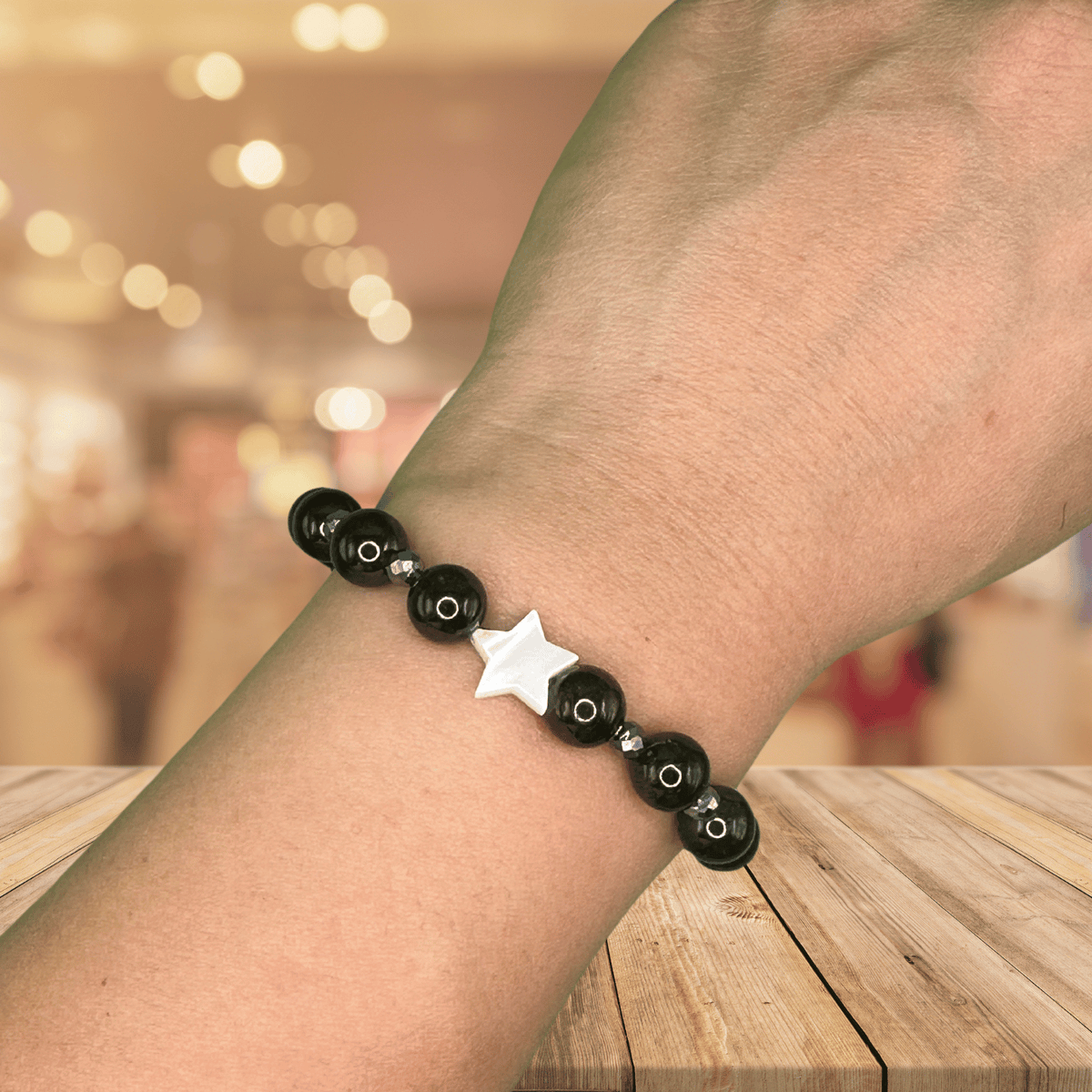 Seren - Celestial Star Beaded Bracelet