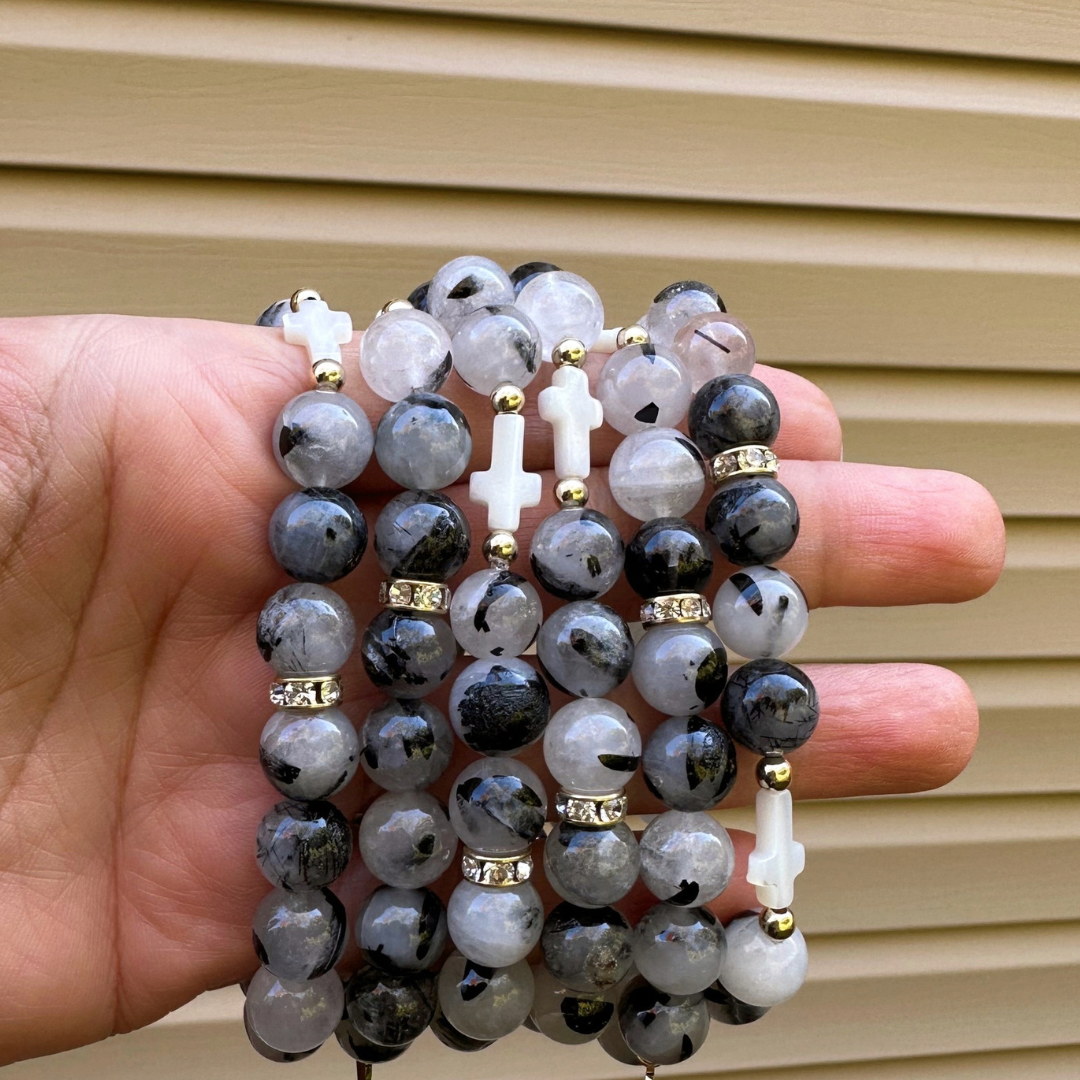 
                  
                    Elisha - Mother of Pearl Cross
                  
                