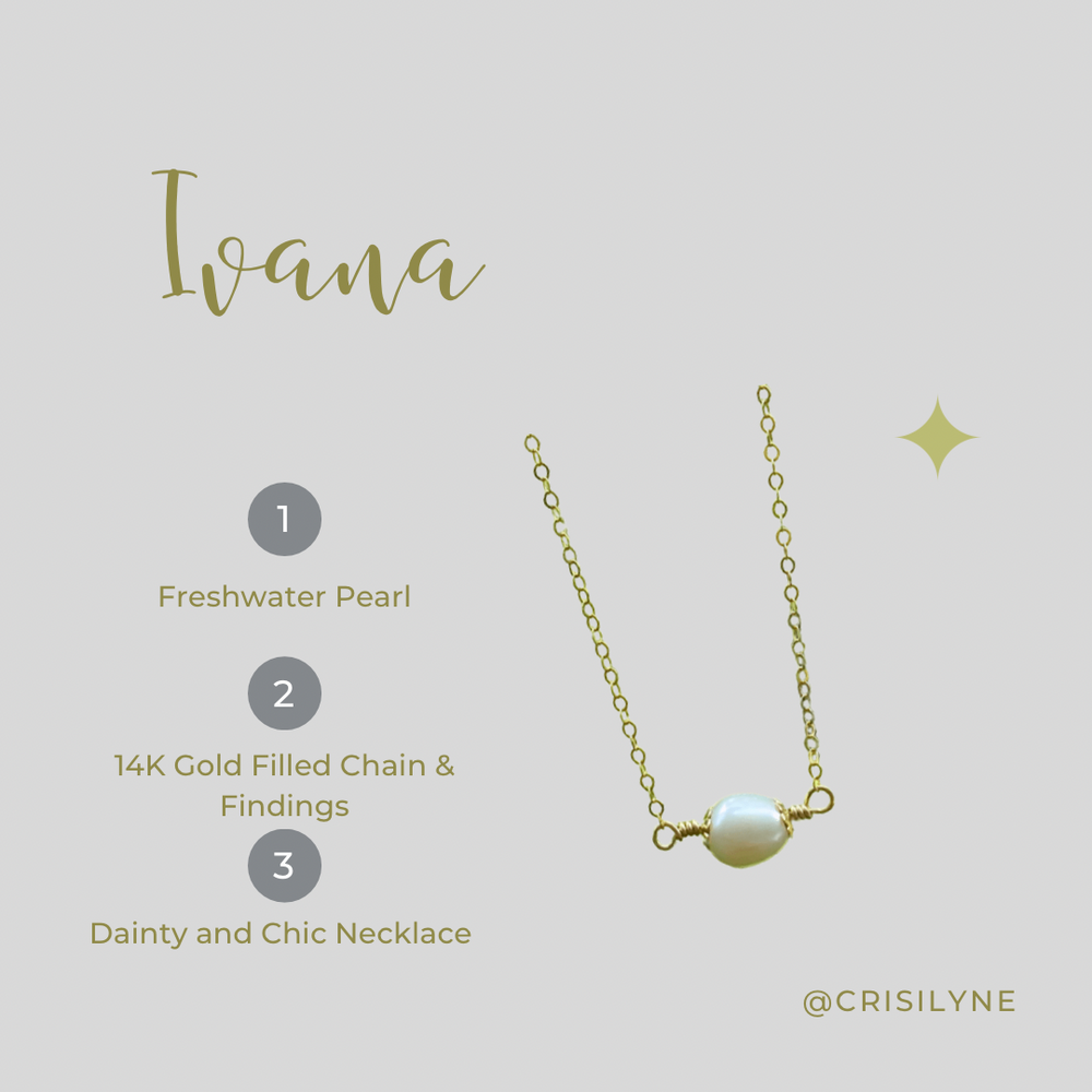 
                  
                    Ivana - Handmade 14k Gold Filled Dainty Necklace
                  
                